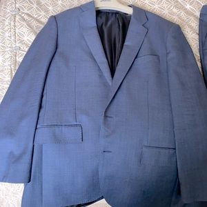 J Crew Ludlow suit, light blue